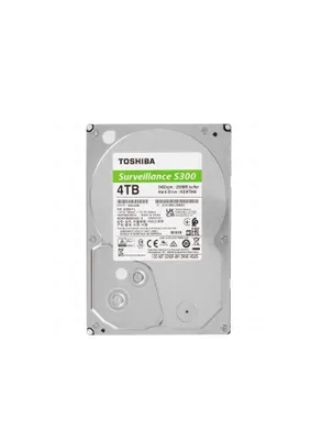 | HDD qattiq diski 4TB Toshiba Surveillance S300, 256 Mb, 5400Rpm