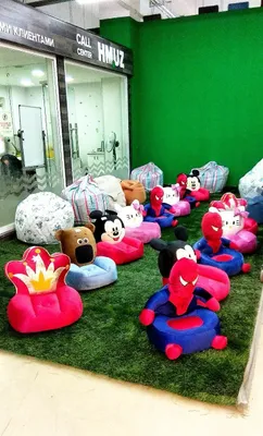 бескаркасное кресло игрушка Бин бег бинбэг пуфик Бинбег binbag 1