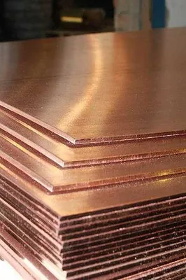Медные листы 600х1500мм М1 1