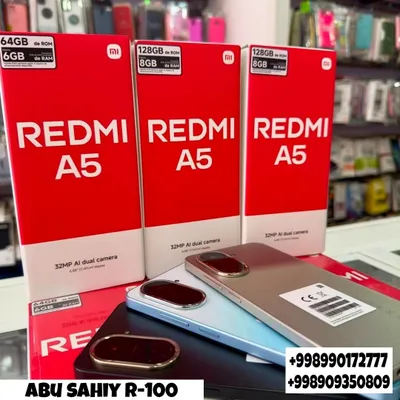 Redmi A5 New 2025 — скидка + гарантия 1