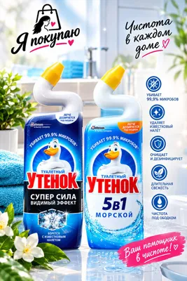Туалетный утенок — средство по уходу за туалетом