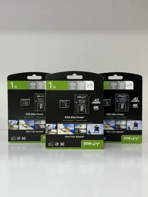 1 TB PNY PRO ELITE PRIME A2, 4K, U3, V30 microSD fleshka va xotira kartasi 1