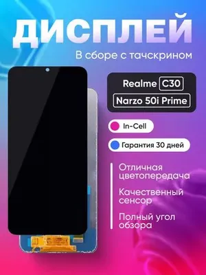 Дисплей для смартфона Realme C30 1