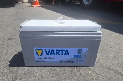 VARTA gel akumlyator sotiladi,12v120am yangi Evro gel