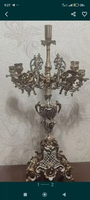 Kolleksionerlar uchun shamdonlar. 1