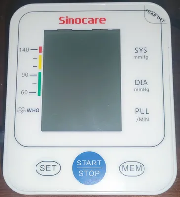 Sinocare elektron tonometr, zavod sumkasi bilan 1