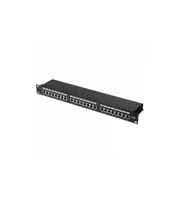 24 portli 2E FTP Cat5e patch-paneli 1