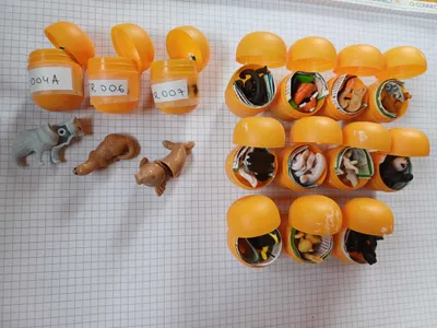 Kinder o‘yinchoqlari / Natoons hayvonlari / Natoons Kinder / yangi 1