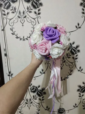 Букет для невесты из фоамирана 1
