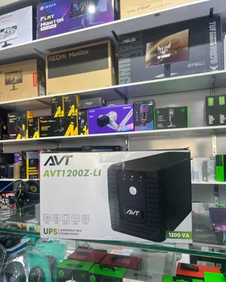 UPS, AVT1200Z-LI uzluksiz quvvat manbai, 1200VA, Line-interactive, 2×12V-7Ah 1