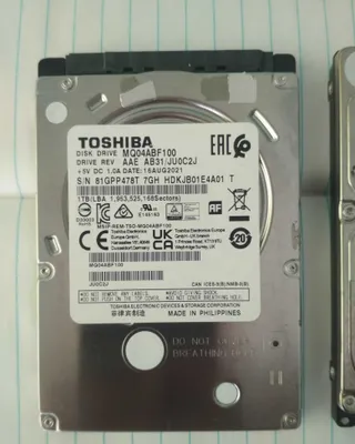 1000 GB HDD Tosheba 1