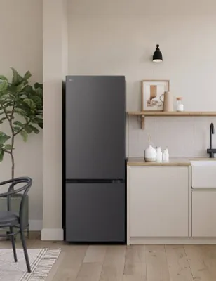 Холодильник LG GC-B459EQYW, чёрный металл