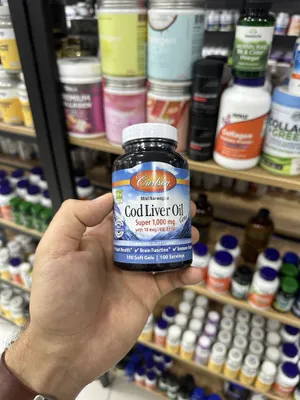 Carlson Cod Liver Oil Super 1,000 mg with D3 100 капсул 1