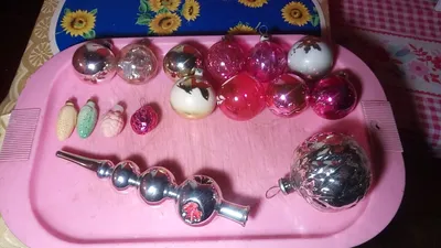Новогодние игрушки. 1