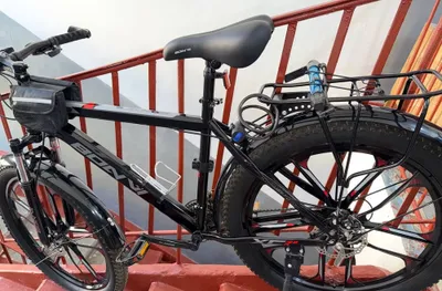 Bonvi 26 tog‘ velosipedi, bagajnik bilan 1