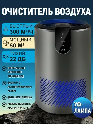 Kvartira va ofis uchun Smartmi Air Purifier P1 havo tozalagichi, HEPA 1