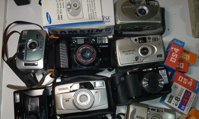 Canon, Nikon, Olympus, Minolta, Samsung va boshqa plyonkali fotoapparatlar 1