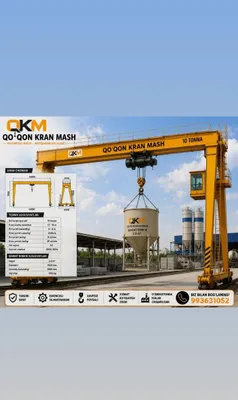 Темир бетон пилита казлавой кран 1