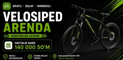 Velosiped ijarasi