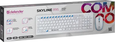 Skyline 895 Simsiz klaviatura + sichqoncha to‘plami 1