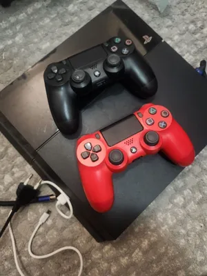 PlayStation 4, 2 джойстика, пять дисков 1