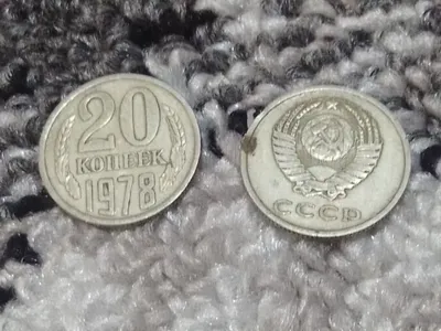 1978-yilda chiqarilgan SSSRning 20 tiyinlik tangalari sotiladi
