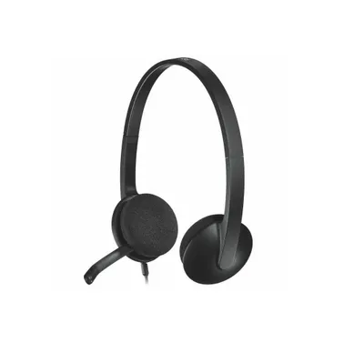 | Наушники Logitech H340 USB Наушники с микрофоном 115Дб, 1