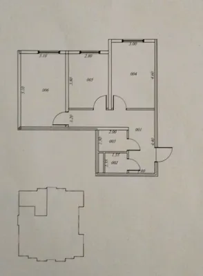 58 m² kvartira, 1-qavat! Nurafshon City