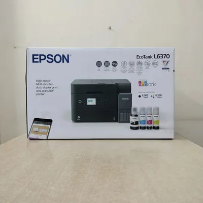 Принтер Epson EcoTank L6370 цветной чёрный 1