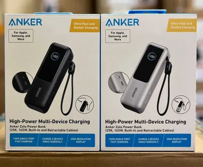 Мощный повербанк Anker 165W 25 000 mAh