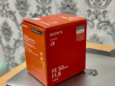 Sony 50 mm f1.8 новый