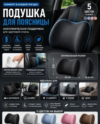 Memory foam anatomik yostig‘i