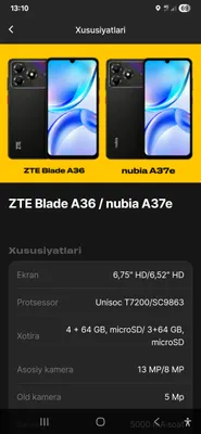 zte blade a36 4 64gb 1
