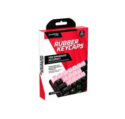 ^ Рассрочка на Кейкапы HyperX Rubber Game Accy Kit, US - Pink 1