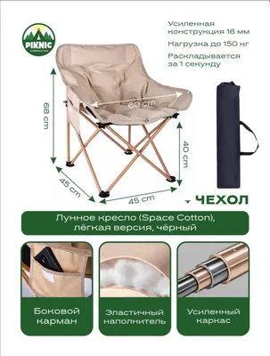 Складные стулья для пикника. 1