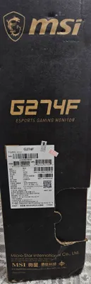 MSI G274F monitor yangidek 1