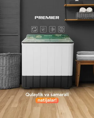 Ярим автомат кир ювиш машинаси PREMIER! АРЗОН! Полуавтомат ПРЕМЬЕР! 1