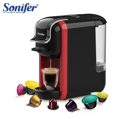 Sonifer 3в1 кофемашина Nespresso Dolge Gusto Капучино эспрессо sf-3547 1