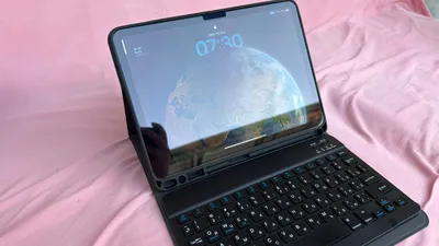 iPad Air 11" (M2) 128 GB, Wi-Fi + клавиатура чехол 1
