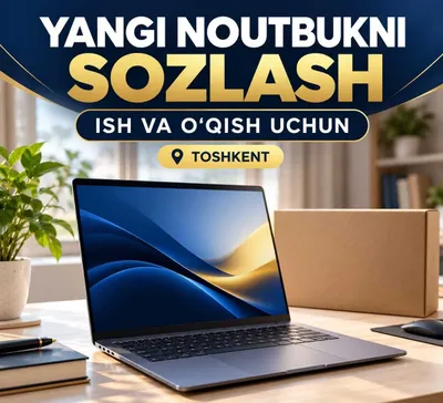Yangi kompyuter va noutbukni ishga tayyorlash