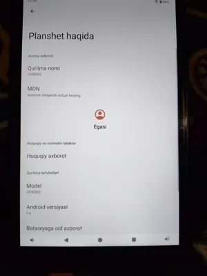 Продаётся планшет Anurr 1