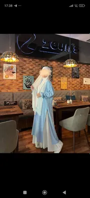 Очень красивое новое платье-абайя