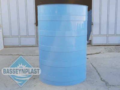 Suv uchun 3000 litr plastik polipropilen eko-sig'im, Koreya xom-ashyo 1