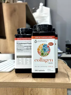 Youtheory Collagen 390 таблеток — коллаген для кожи, волос и суставов! 1