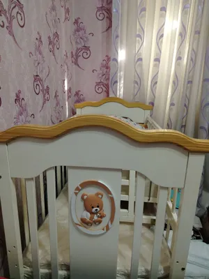 кроватка детская с люлькой 1