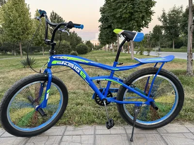 Keng g‘ildiraklar va mustahkamlangan diskli BMX 24 velosipedi sotiladi 1