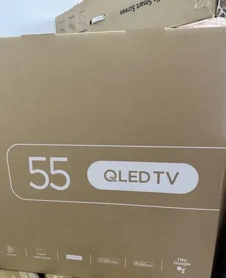 TCL 55 V6C T6D televizorlari, ovozli boshqaruv, Google TV, 3 yillik kafolat 1