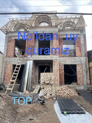 Строим дом с нуля. Быстро и 100% качественный сервис. Каракалпакская бригада 1