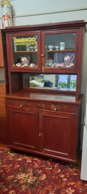 Буфет старинный советский деревянный 1