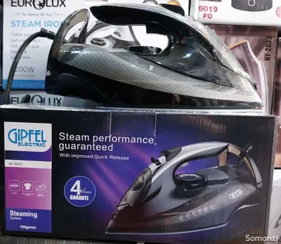 Утюг паровой утюг dazmol GIPFEL gf-3921 Philips Tefal Braun 1